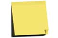 Blank Inside - Stickie Note