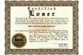 Certified Loser