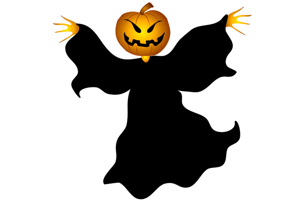 No need to buy a costume for Halloween - go as yourself and you'll be quite scary enough.