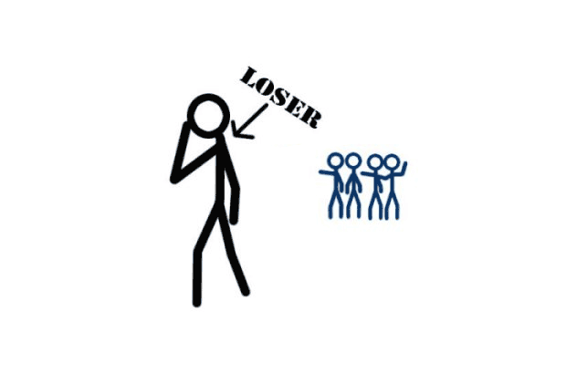 You're a loser